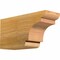 Ekena Millwork New Brighton Rough Sawn Rafter Tail, Western Red Cedar, 4"W x 6"H x 12"L RFT04X06X12NEB00RWR - alternate 1